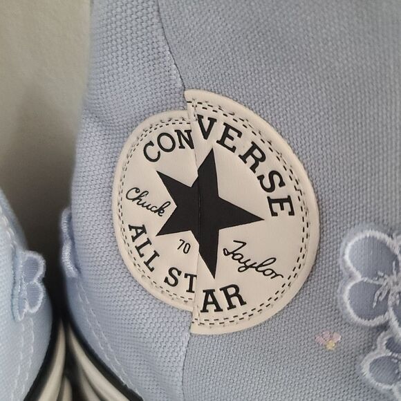 CONVERSE CHUCK 70 PLUS 3D FLOWERS LIMITED EDITION PLATFORM SHOES Women's 10.5 - Picture 4 of 8